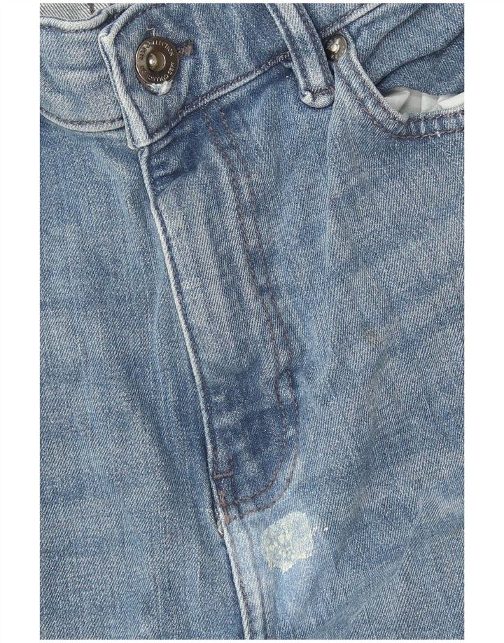 Jeans dritti da uomo Marks & Spencer W32 L33 cotone blu