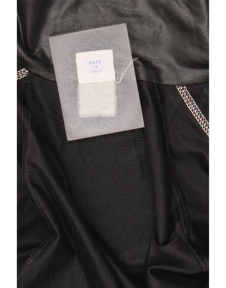 Giacca da ginnastica da ragazzo con grafica ampia e vestibilità ampia Arena, 13-14 anni, nera