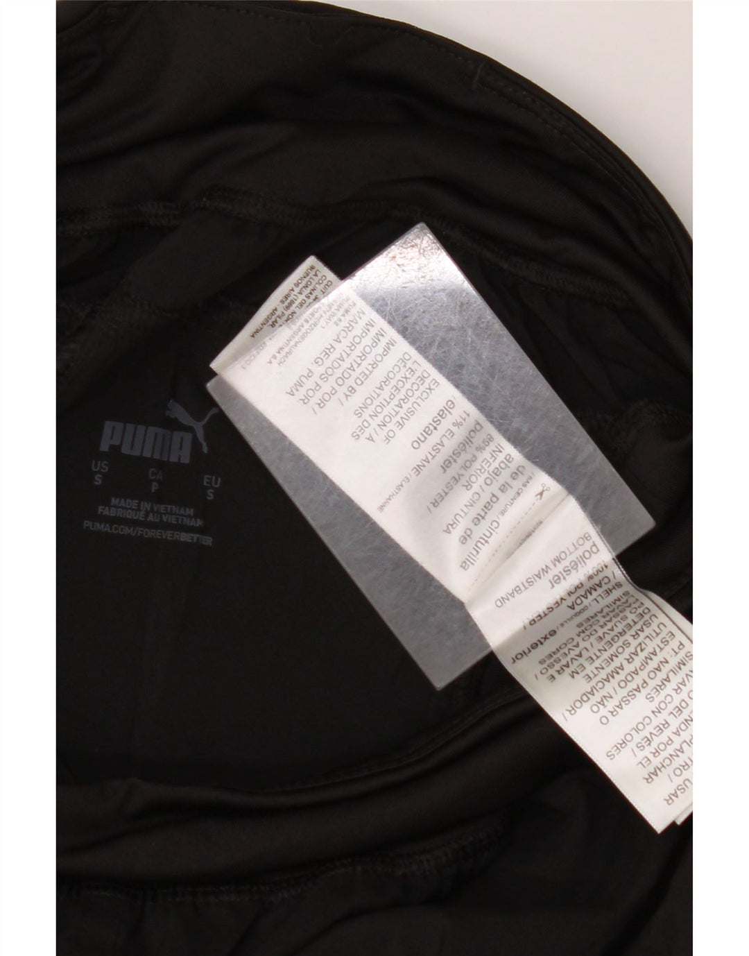 Pantaloni da tuta da donna PUMA Joggers UK 10 Small Nero Poliestere