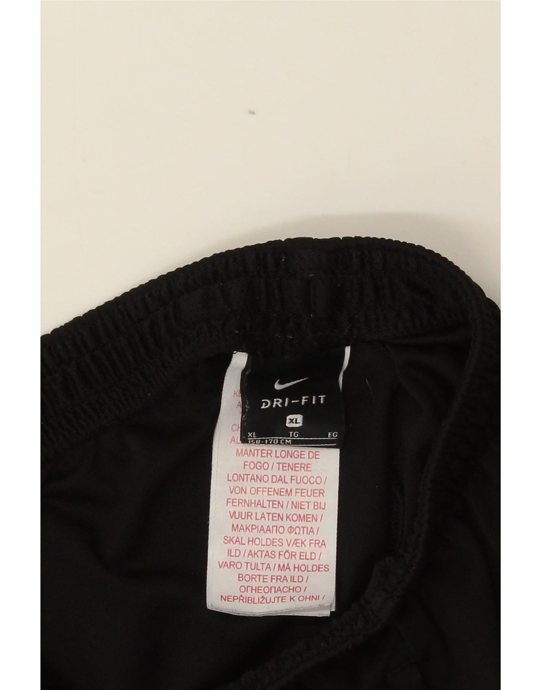 Pantaloni della tuta da ragazzo Nike 13-14 anni XL Poliestere color block nero