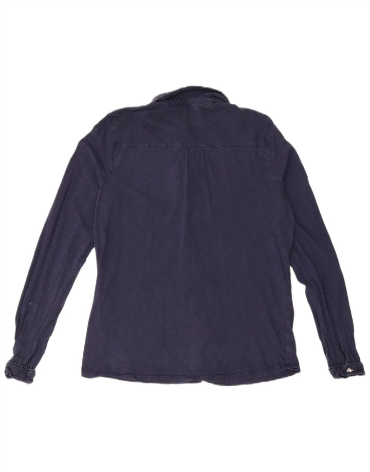 Camicia da donna White Stuff UK 12 Cotone blu navy medio