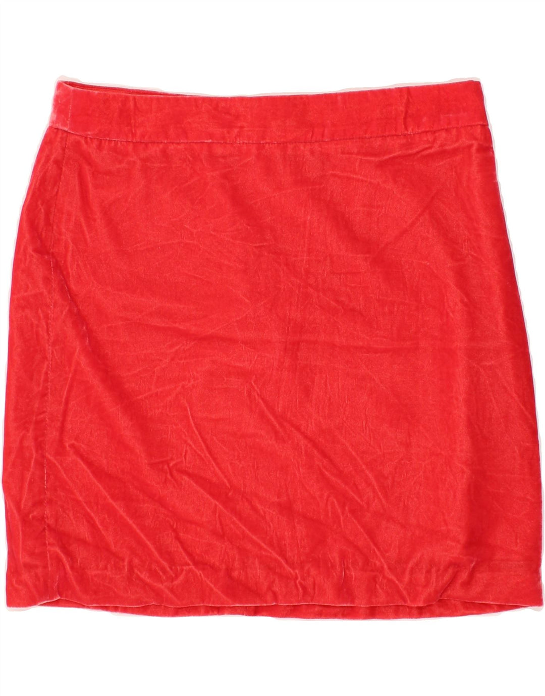 J. CREW Womens Mini Skirt US 8 Medium W32  Red Polyester Vintage J. Crew and Second-Hand J. Crew from Messina Hembry 