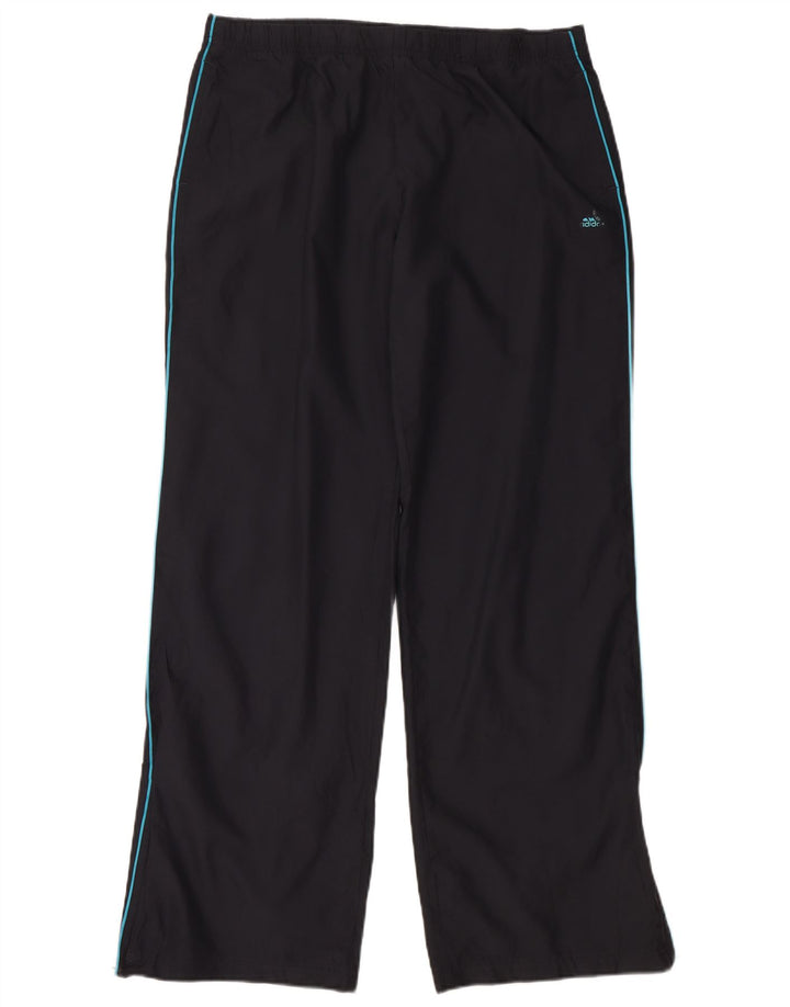 Pantaloni da tuta da donna ADIDAS UK 12 Medium Nero Poliestere