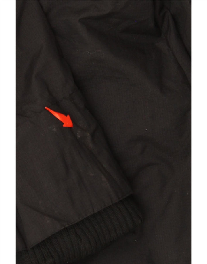 Giacca parka da uomo con cappuccio SUPERDRY UK 36 piccola in nylon nero