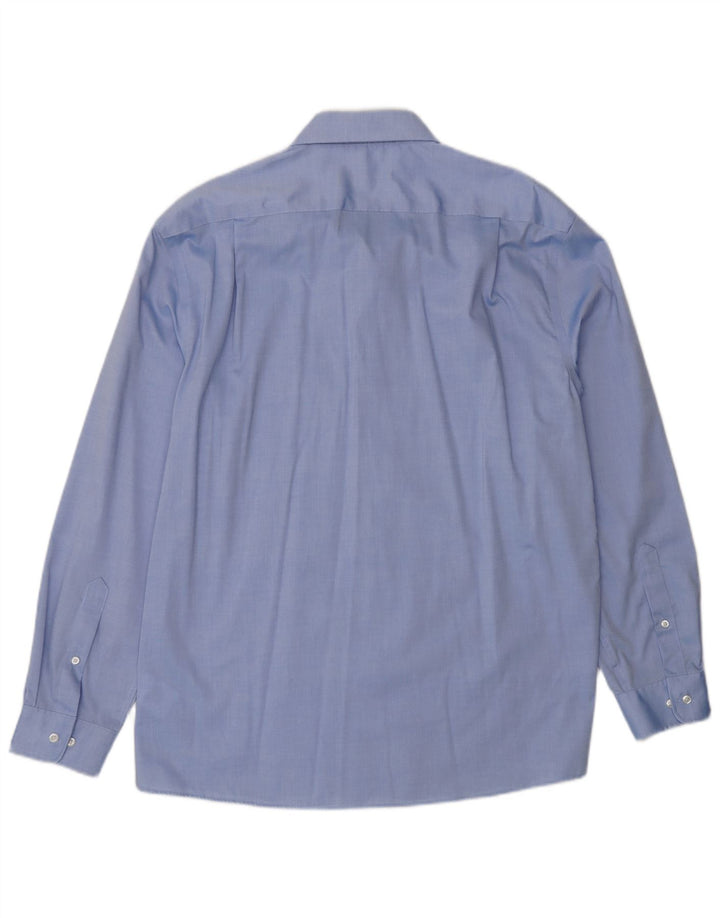 Camicia slim fit da uomo Tommy Hilfiger taglia 16 grande blu