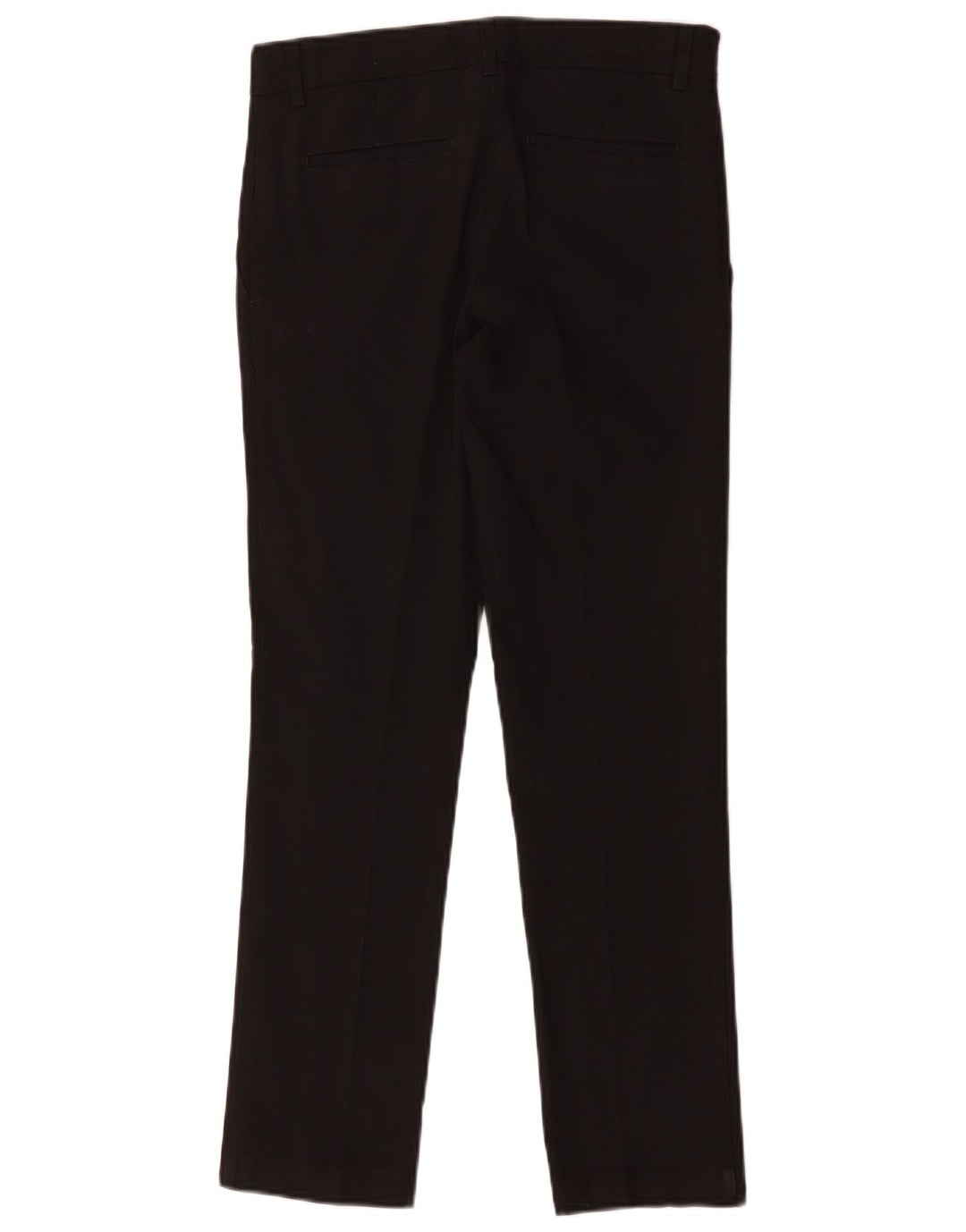 Pantaloni da abito slim Marks & Spencer da ragazzo 12-13 anni W28 L27 poliestere nero