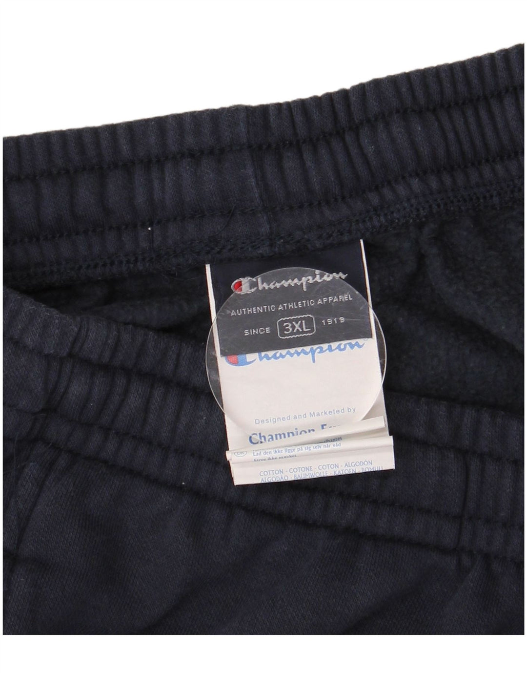 Pantaloni da tuta da uomo Champion 3XL cotone blu navy