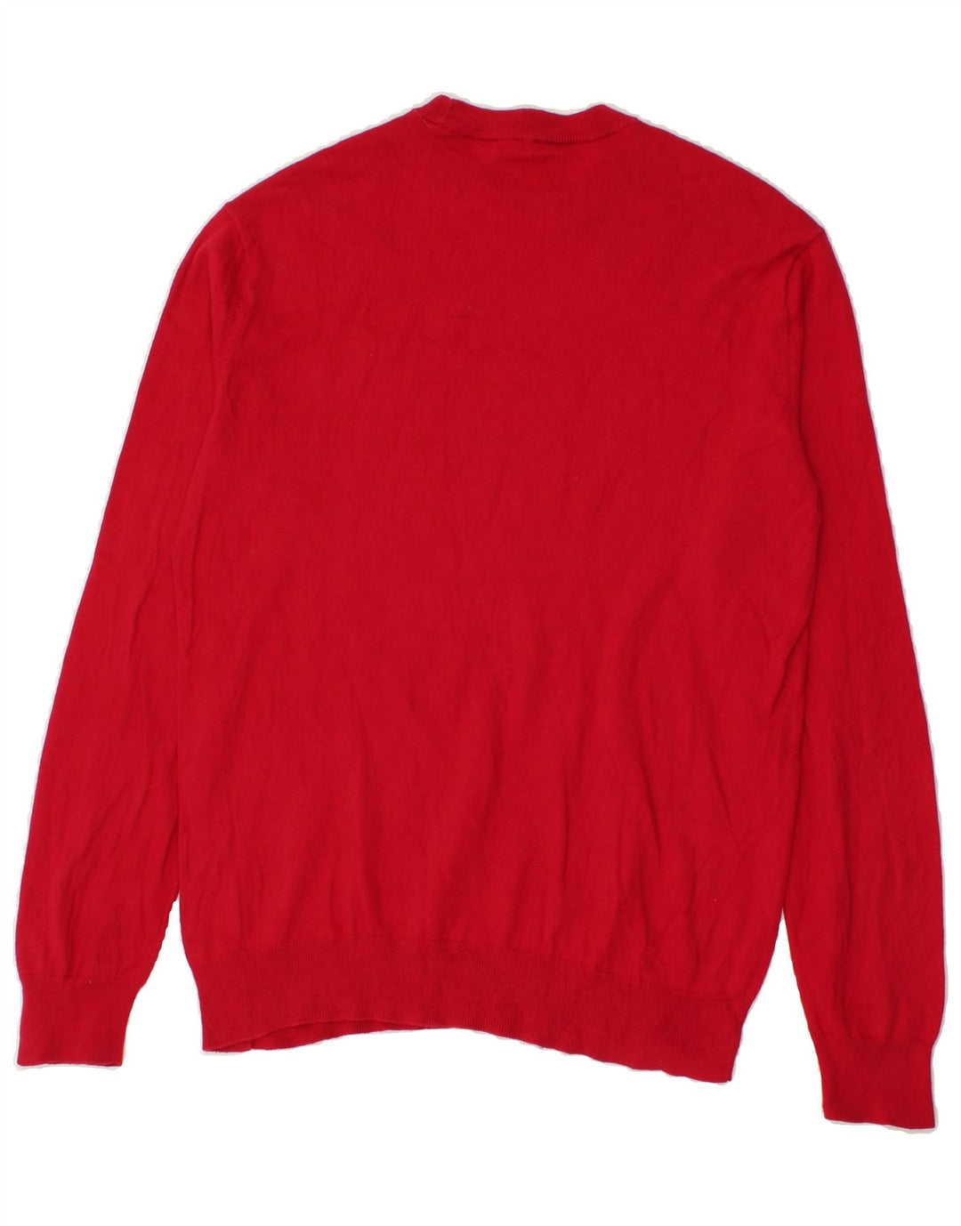 ARMANI EXCHANGE Maglione da uomo girocollo con grafica grande cotone rosso