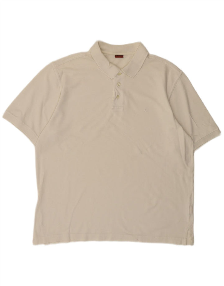 Polo Invicta Uomo Large in Cotone Bianco