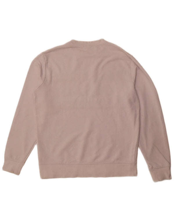 ELLESSE Felpa grafica da uomo Maglione piccolo cotone color block bianco