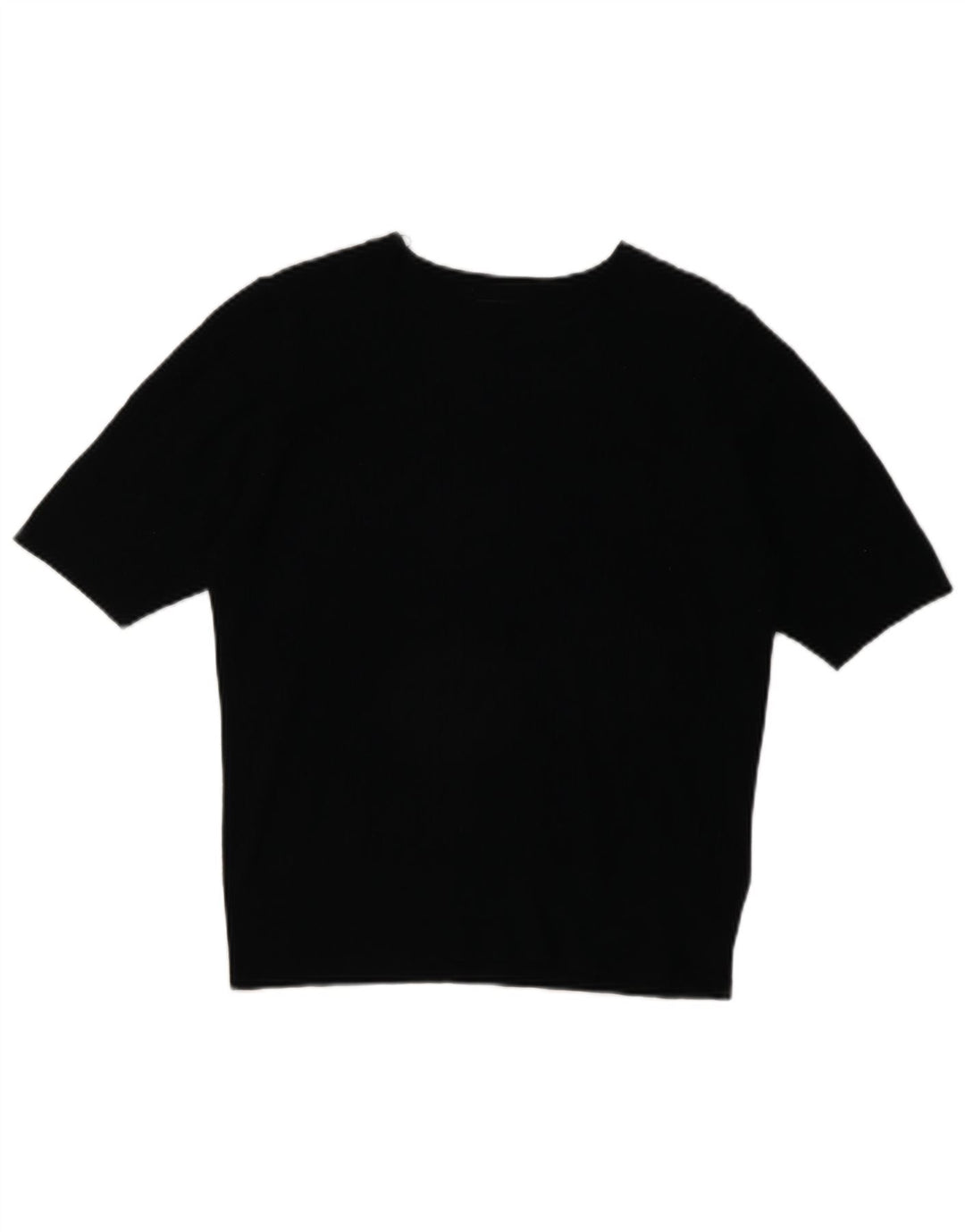T-shirt da donna Marks & Spencer Top UK 12 media viscosa nera