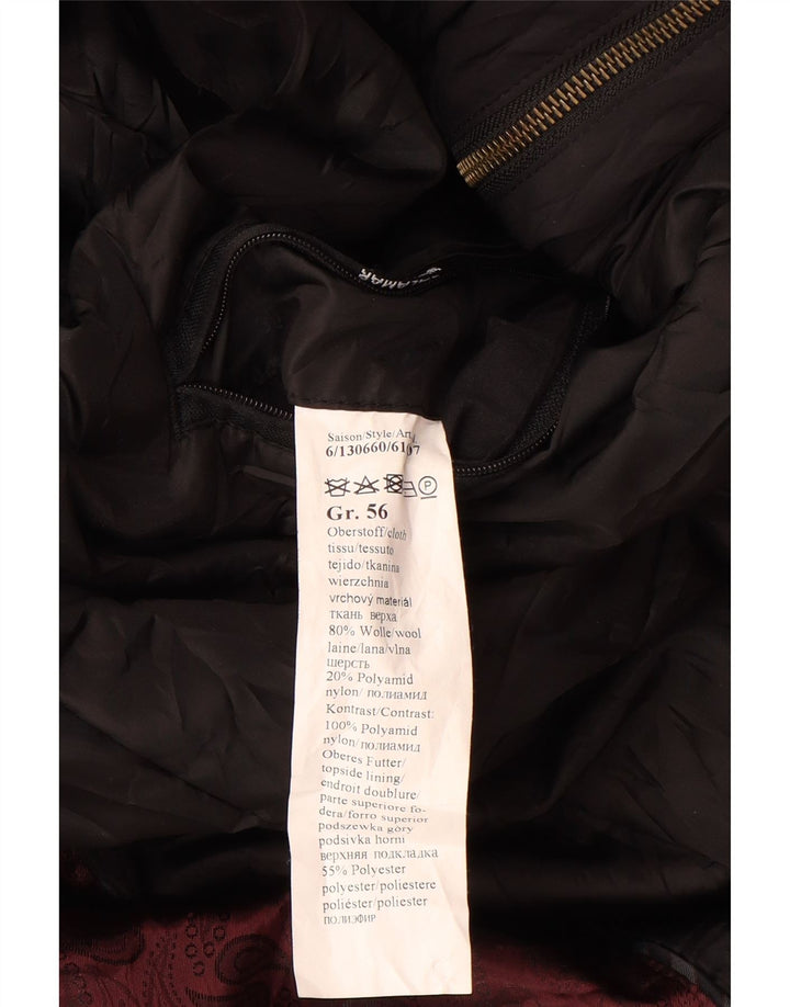 CALAMAR Giacca Utility Uomo IT 56 3XL Lana Grigia