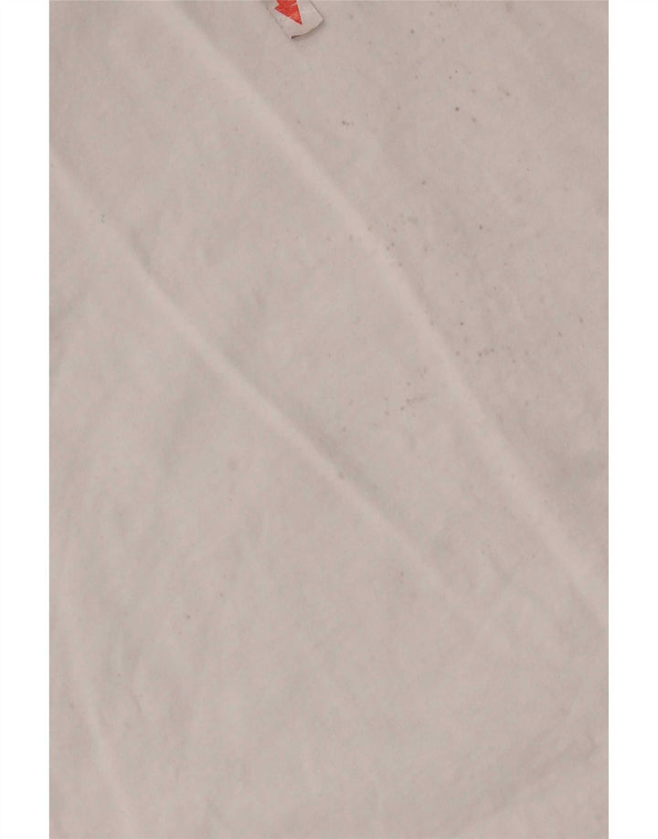 Puma T-shirt grafica da uomo grande in cotone bianco