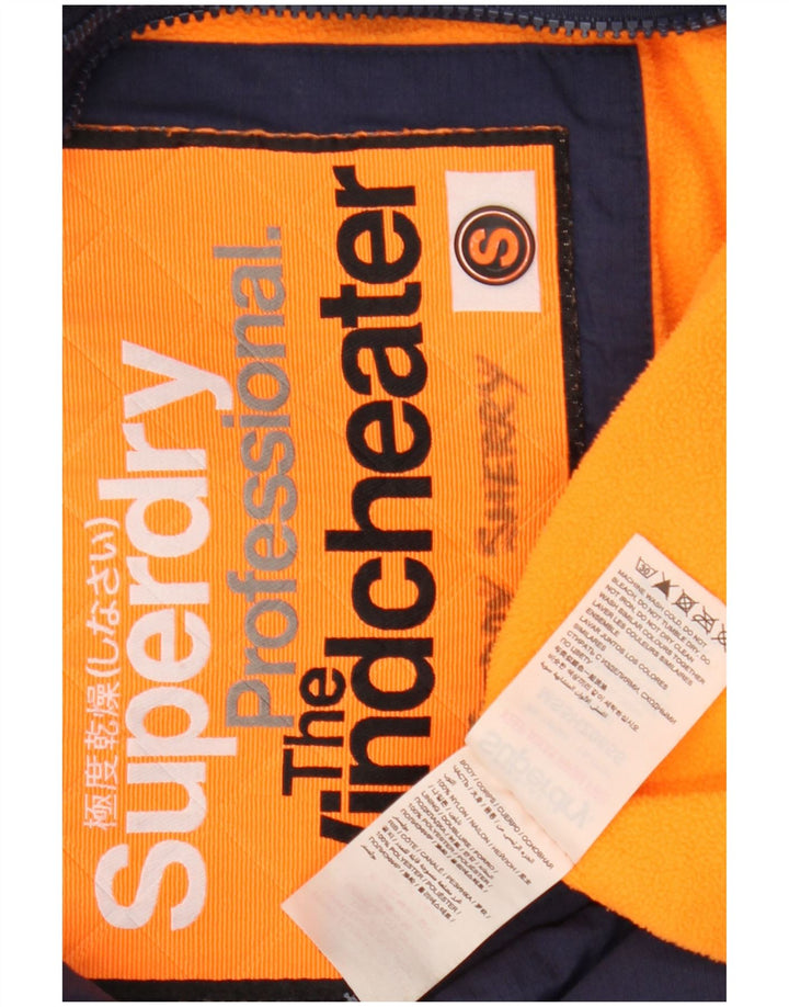 Giacca a vento da uomo Superdry The Windcheater UK 36 Small Blu Navy