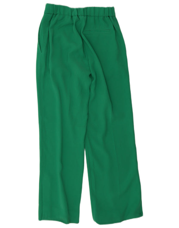 Pantaloni chino da donna Petite vestibilità ampia Reiss UK 6 XS W24 L29 Verde