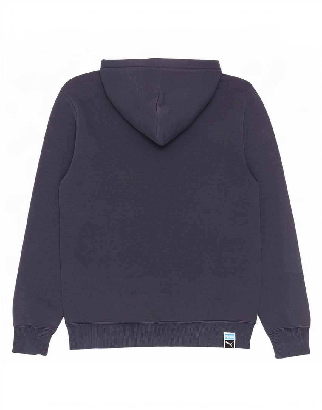 Felpa con cappuccio da uomo Puma Large blu navy color block