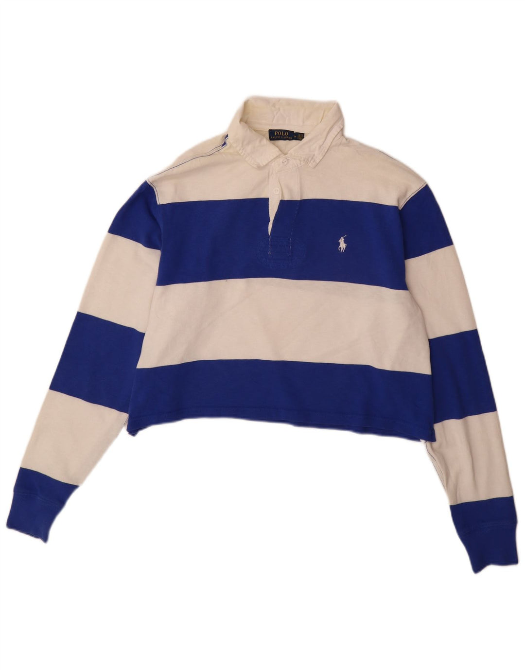 Polo Ralph Lauren Felpa oversize da donna Maglione UK 14 Medio Bianco