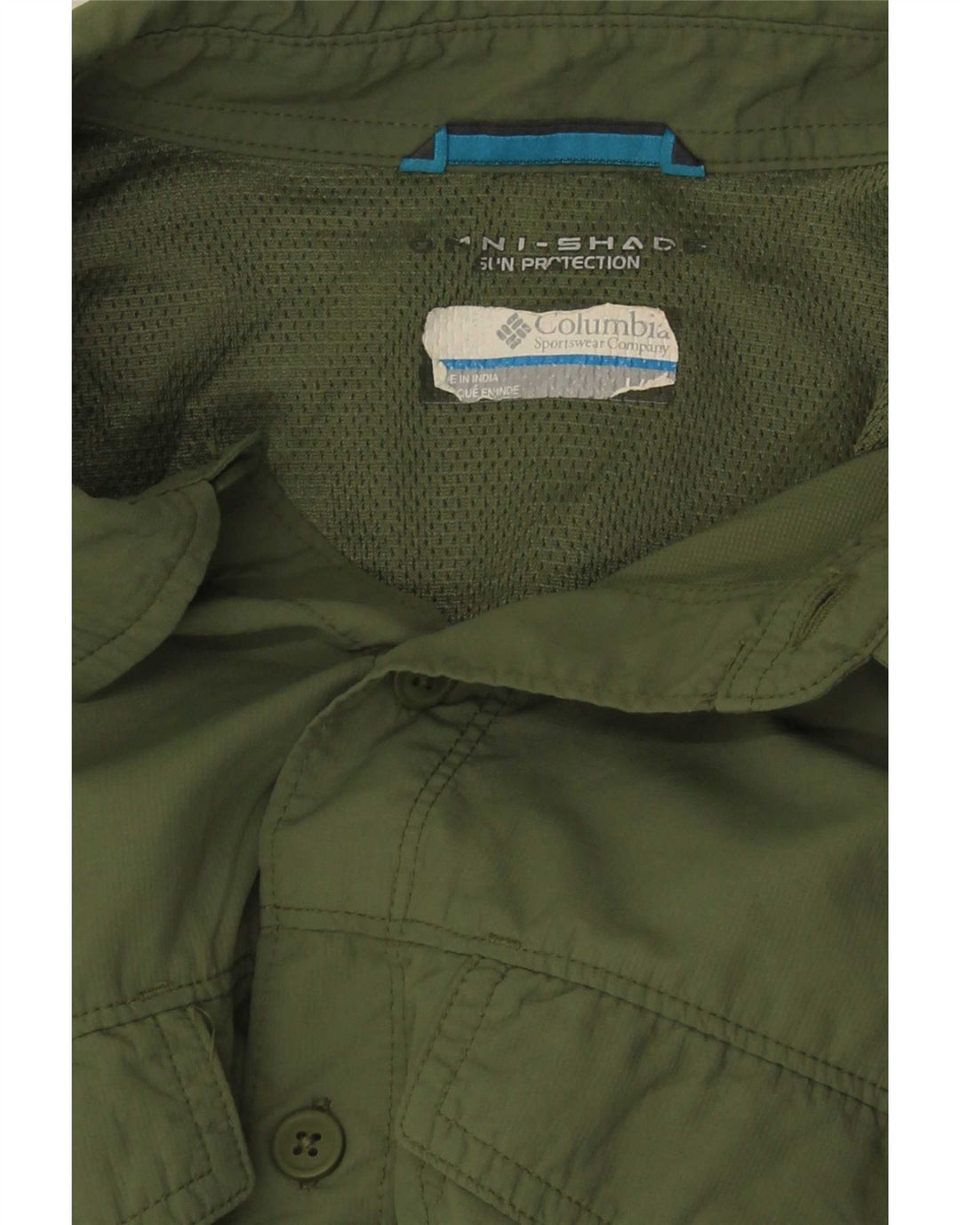 Camicia Columbia Omni-Shade da uomo medio kaki