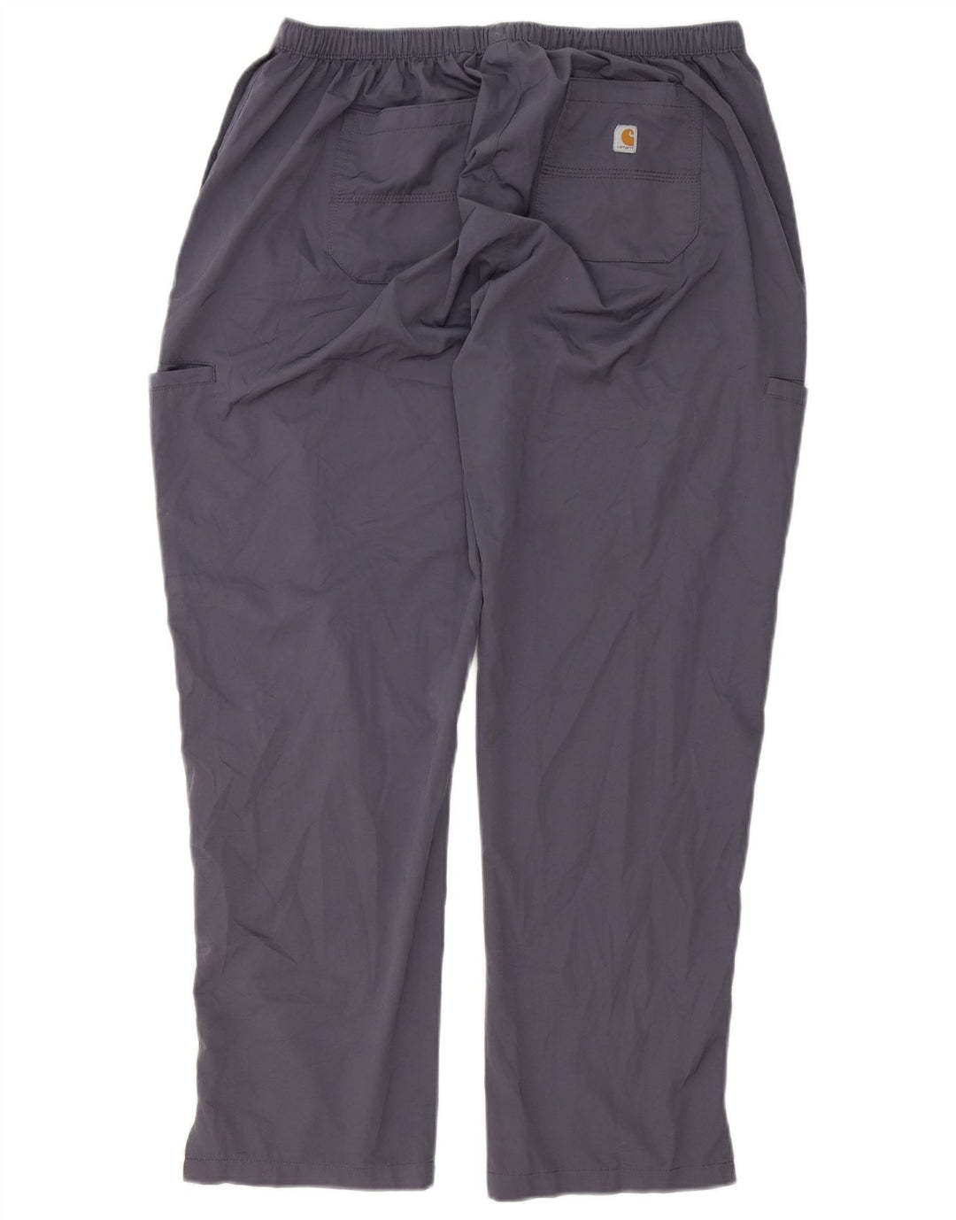Pantaloni cargo dritti Petite da uomo Carhartt grandi W34 L28 poliestere grigio