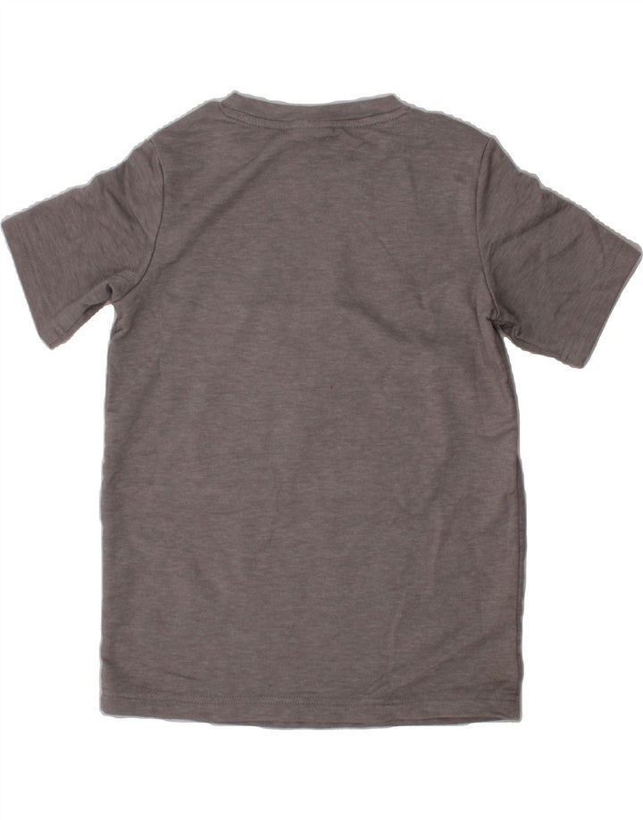 UMBRO Boys Graphic T-Shirt Top 8-9 Years Medium Grey Polyester Vintage Umbro and Second-Hand Umbro from Messina Hembry 