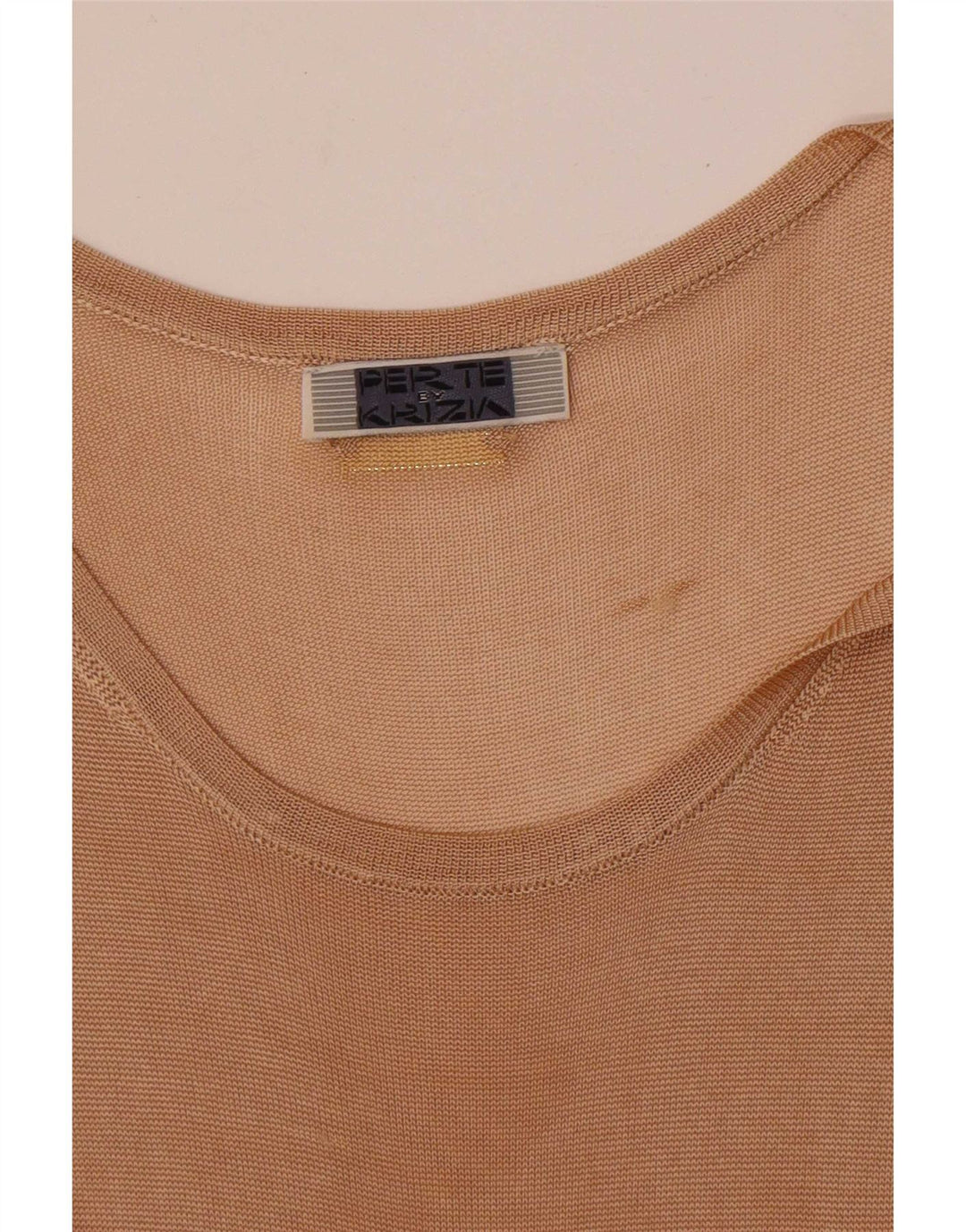 Canotta da donna Perte by Krizia UK 14 Beige medio