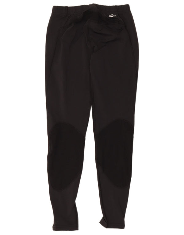 Pantaloni della tuta da donna Adidas Climacool UK 14 poliestere nero medio