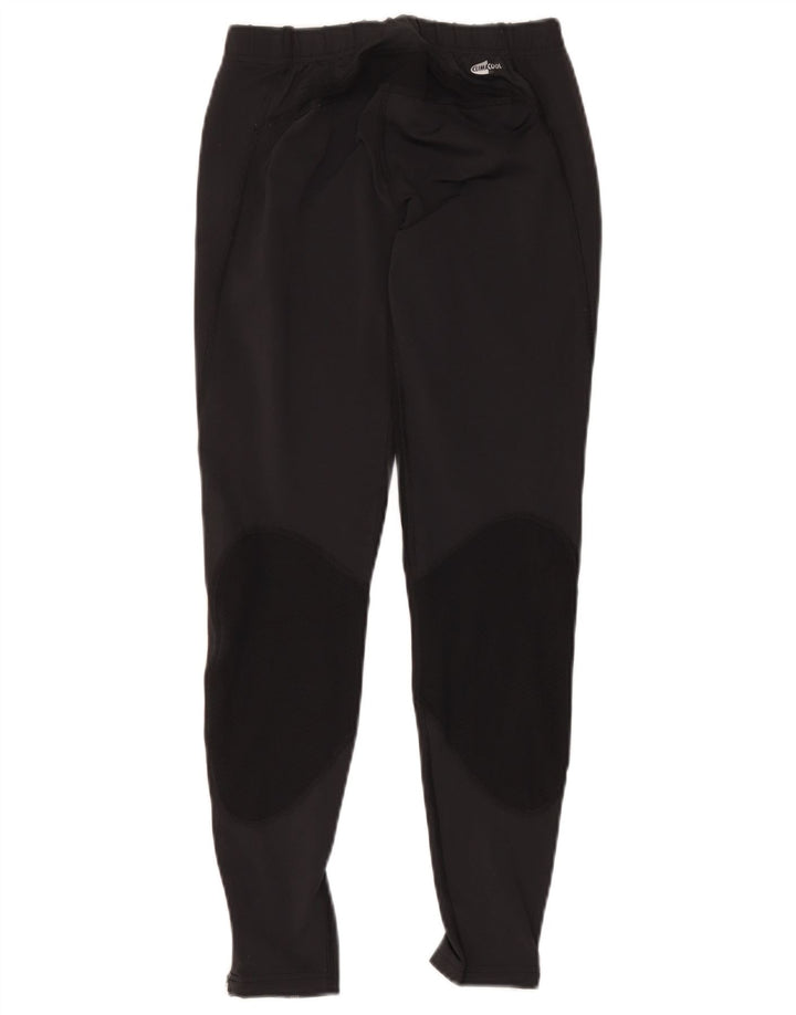 Pantaloni della tuta da donna Adidas Climacool UK 14 poliestere nero medio