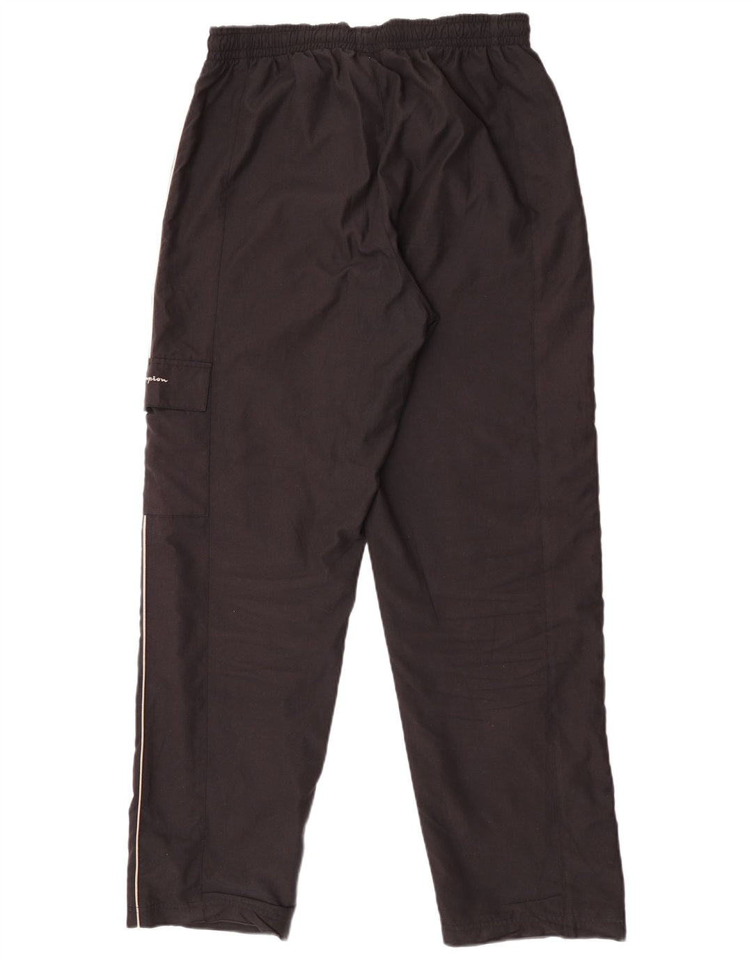 Pantaloni da tuta da uomo Champion grandi in poliestere nero