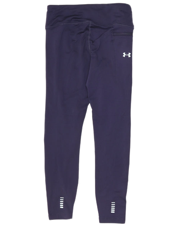 Leggings grafici da donna Under Armour UK 12 medio poliestere blu navy