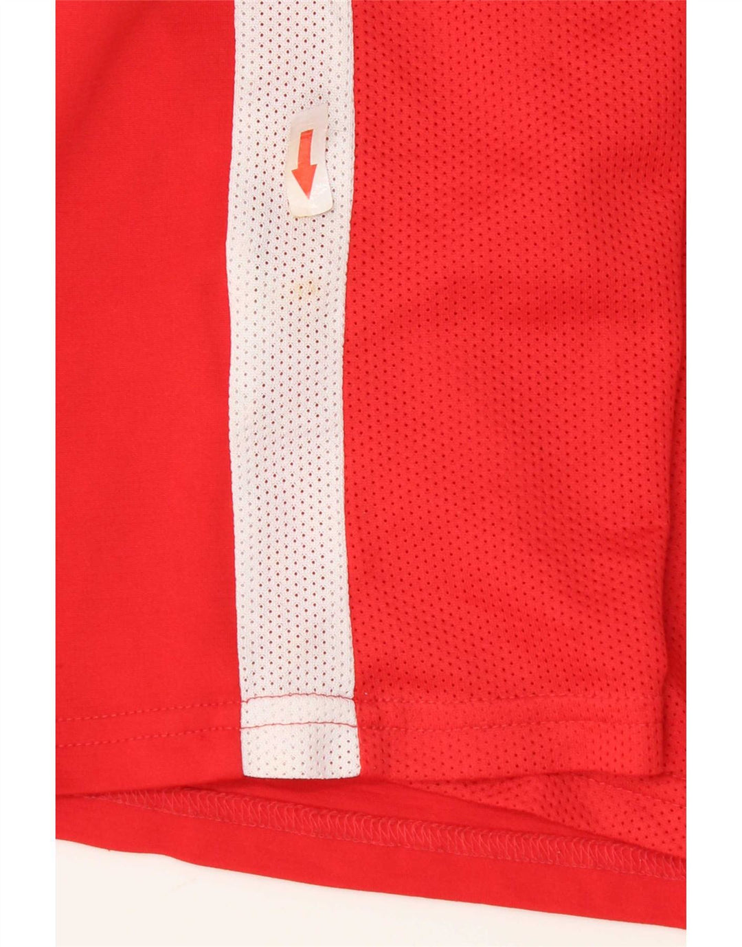 T-shirt Nike Dri Fit da uomo, top in poliestere rosso medio