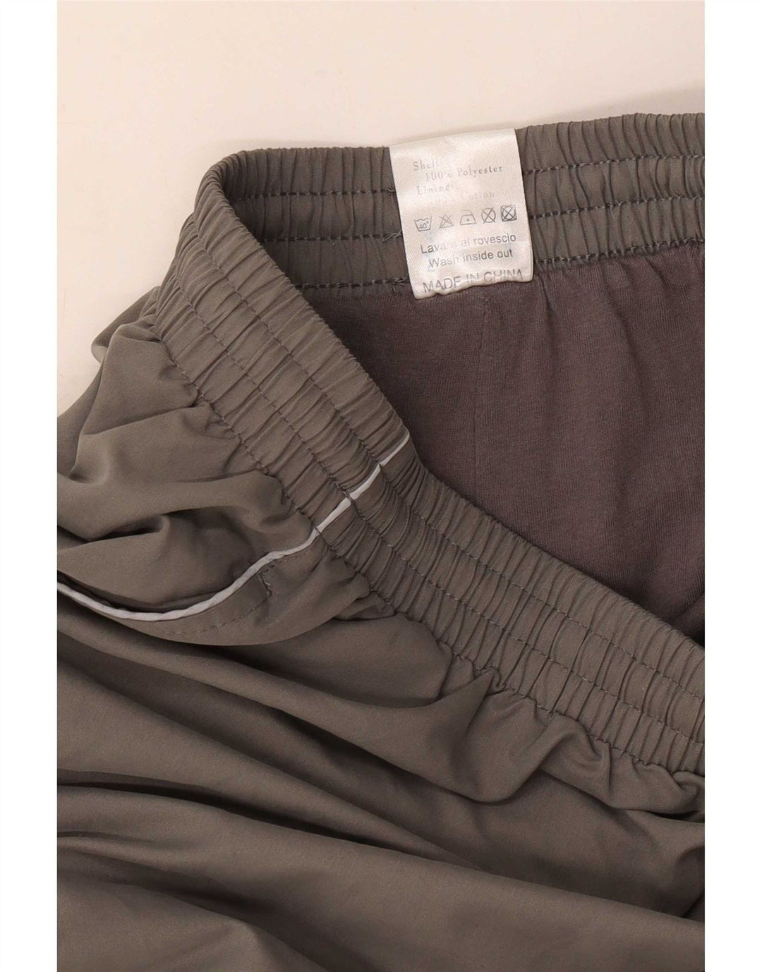 Pantaloni da tuta da uomo Asics grandi in poliestere kaki