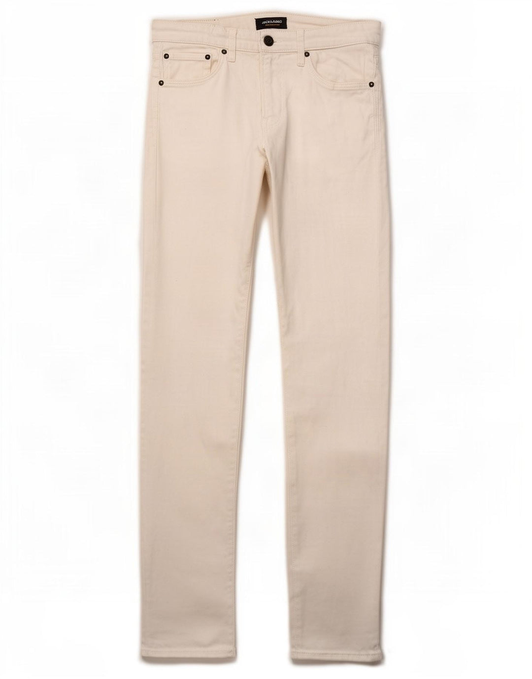 Jeans slim da uomo Jack & Jones W32 L34 cotone bianco