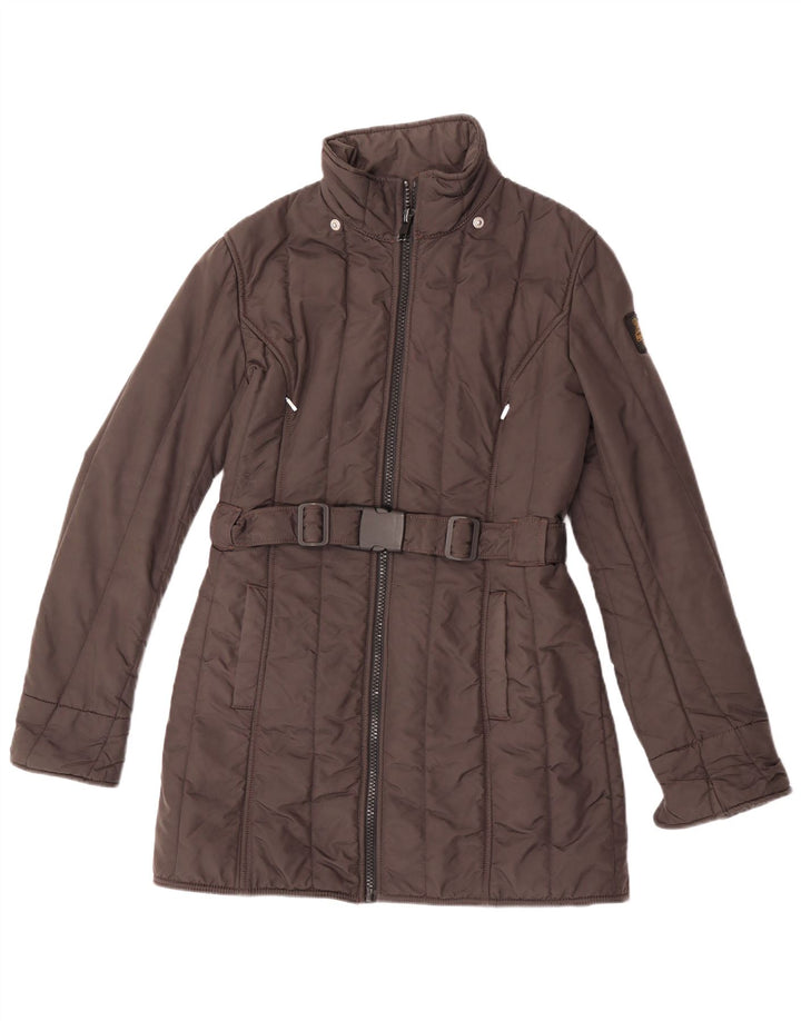 Refrigiwear Cappotto da donna Cruz Windbreaker UK 14 Nylon marrone medio