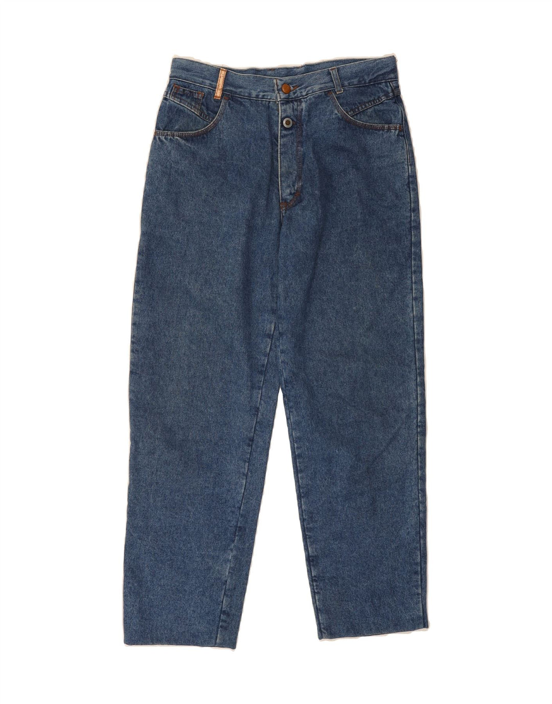 MASH Womens Straight Jeans IT 50 XL W33 L28 Blue Cotton Vintage Mash and Second-Hand Mash from Messina Hembry 