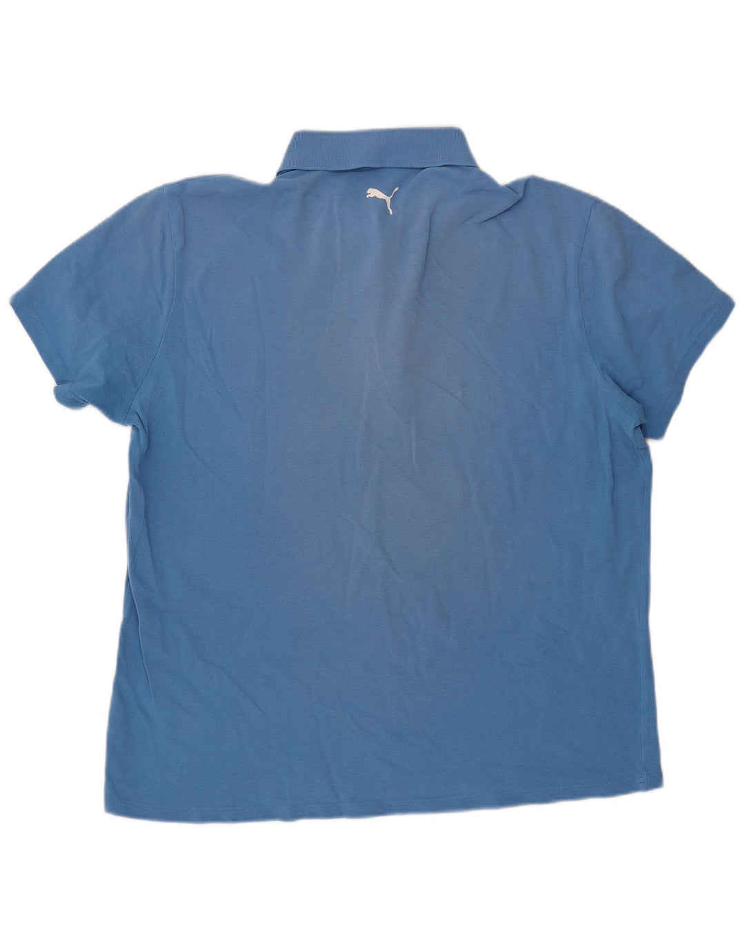 Polo PUMA da uomo XL in cotone blu