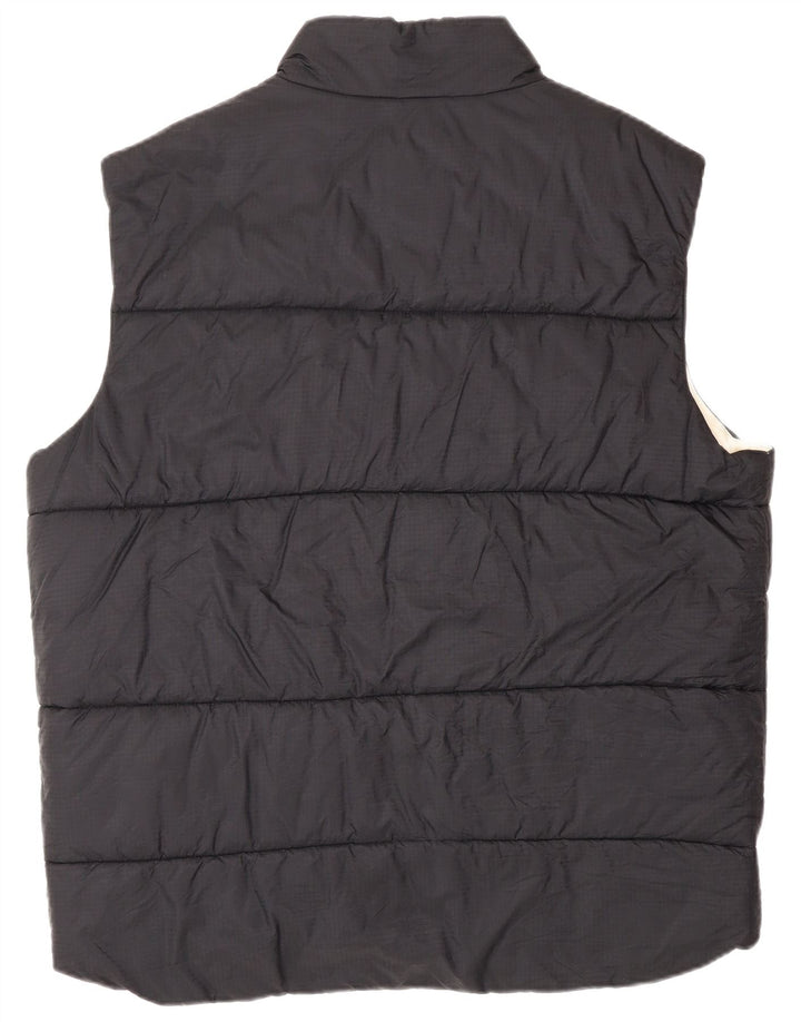 Gilet imbottito reversibile da uomo North Sails UK 42 XL nero in poliammide
