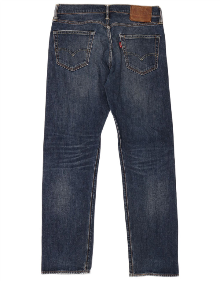 Jeans dritti da uomo Levi's W30 L30 in cotone blu