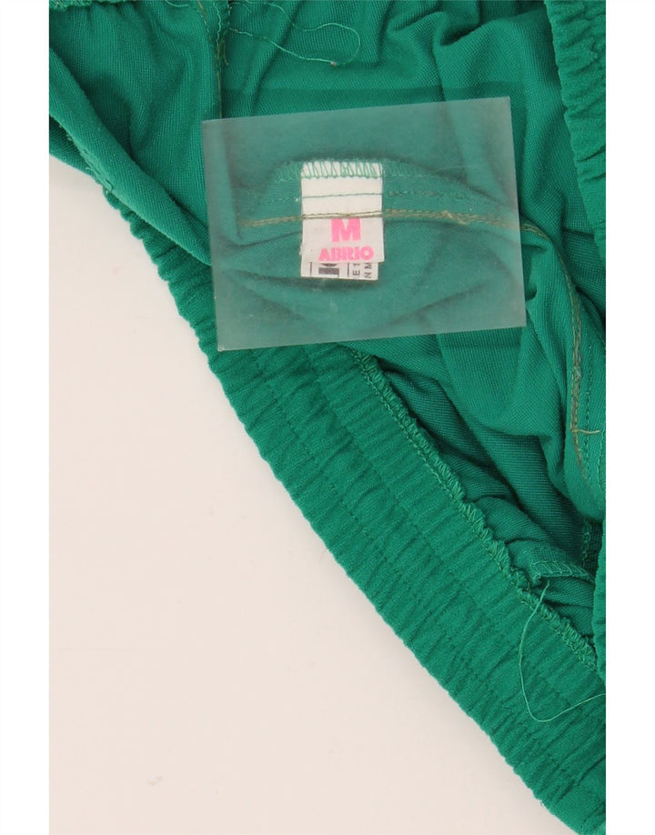 Tuta intera da donna vintage UK 14 Poliestere color block verde medio