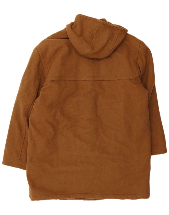 Montgomery con cappuccio da uomo Faciba IT 50 Large in lana marrone