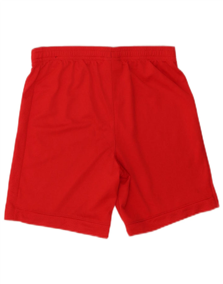 Pantaloncini sportivi Nike da ragazzo Dri Fit 10-11 anni poliestere rosso medio