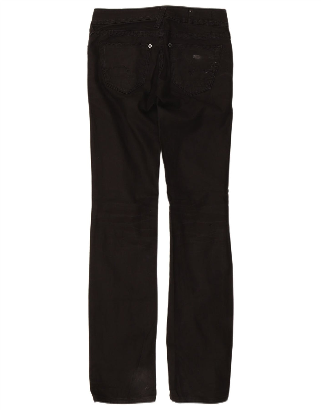 Jeans dritti da donna G-Star W29 L34 cotone nero