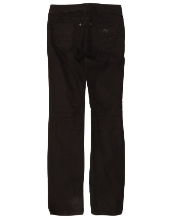 Jeans dritti da donna G-Star W29 L34 cotone nero