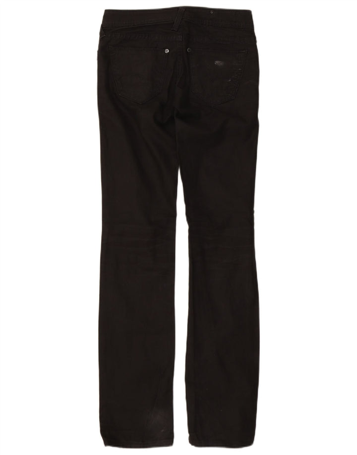 Jeans dritti da donna G-Star W29 L34 cotone nero