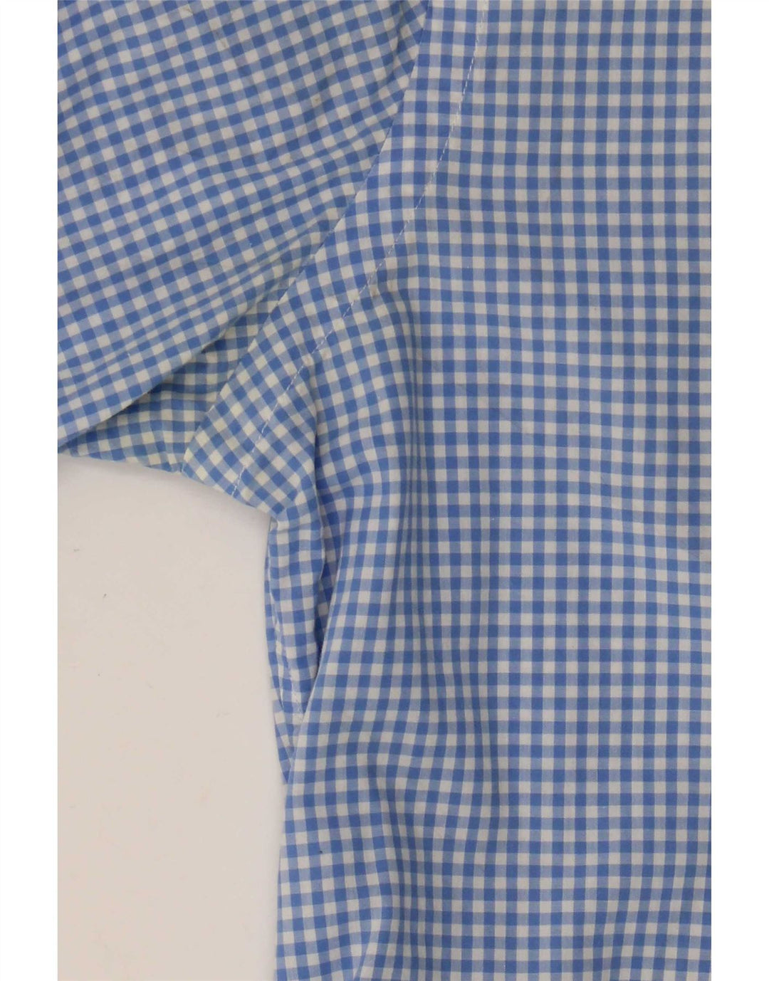 Camicia da uomo Ralph Lauren XS in cotone a quadretti blu