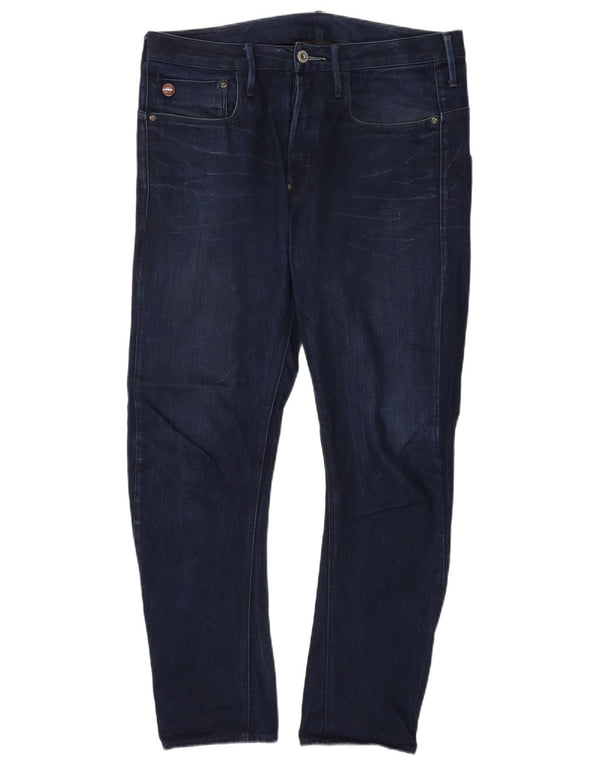 Jeans G-Star da uomo a banana slim W33 L32 in cotone blu navy
