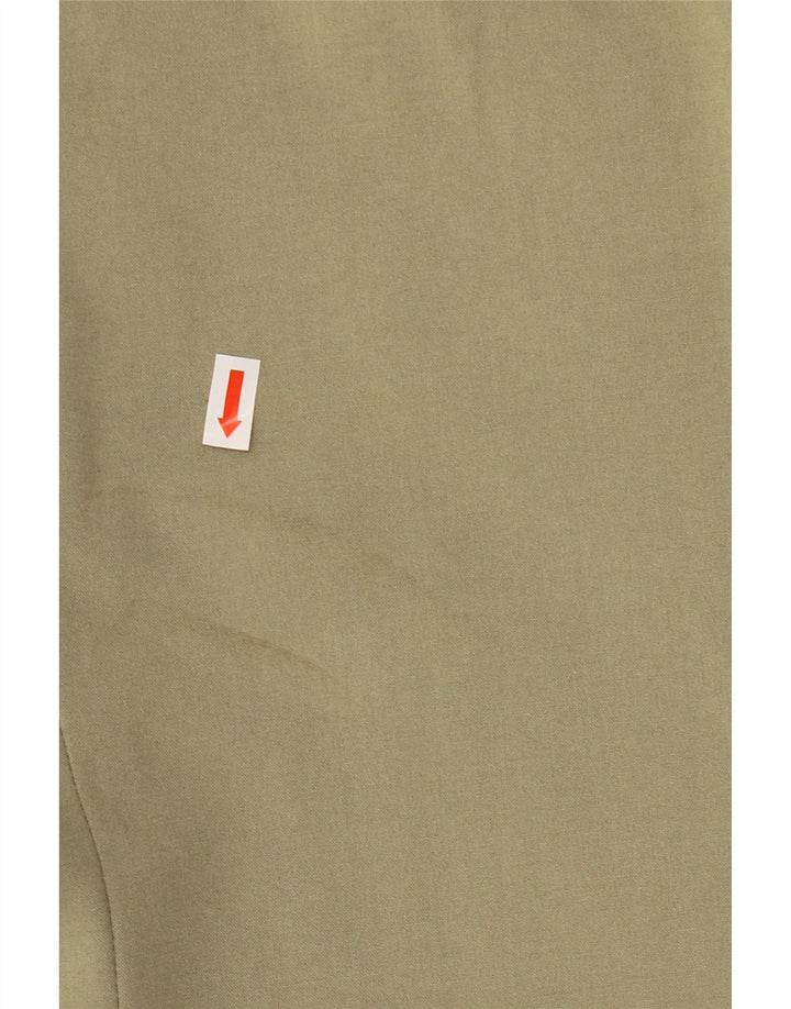 Giacca blazer a 1 bottone ZARA da uomo EU 48 medio poliestere kaki
