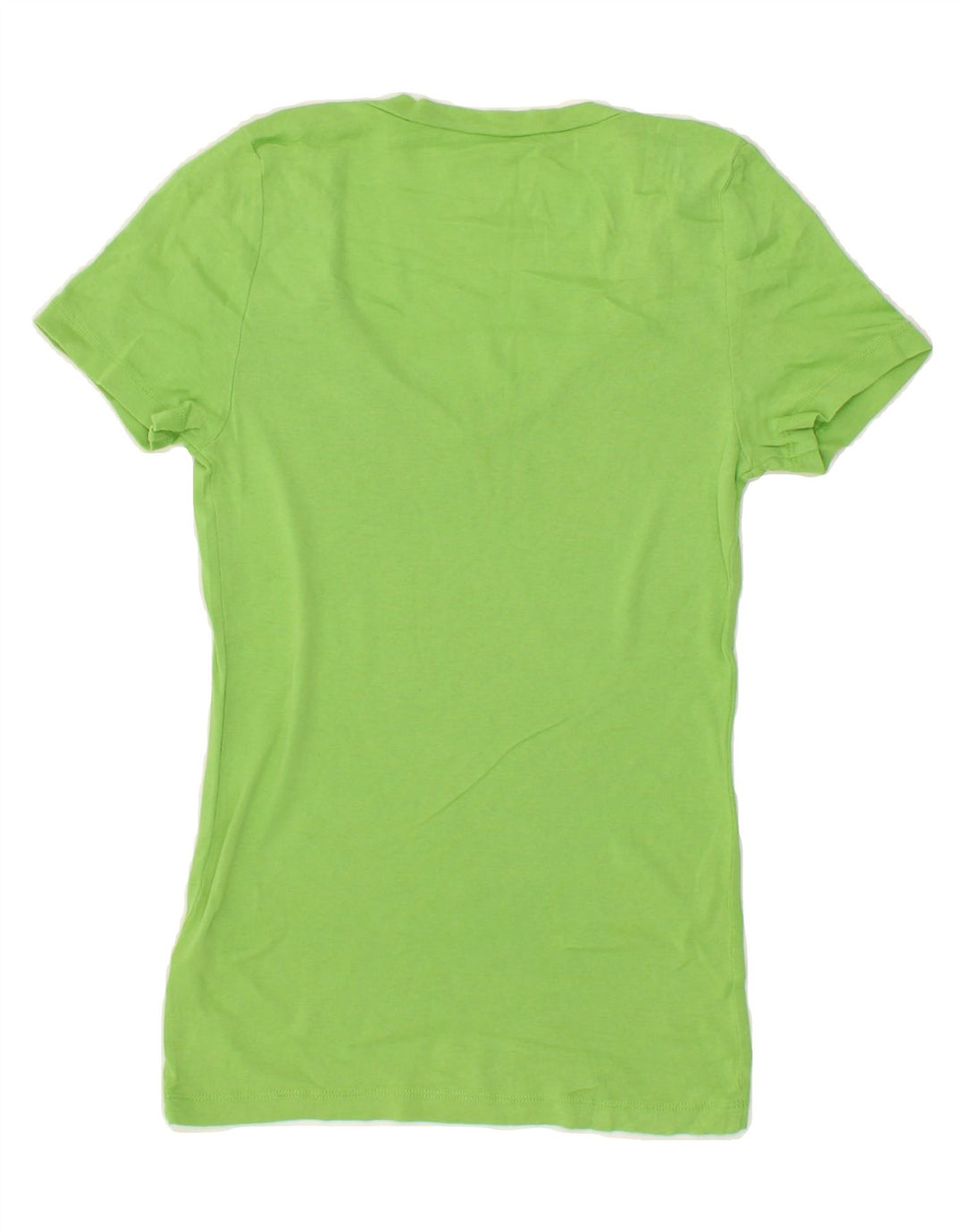 J. CREW Womens T-Shirt Top UK 12 Medium Green Cupro Vintage J. Crew and Second-Hand J. Crew from Messina Hembry 