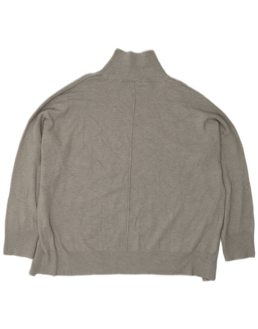 Maglione maglione collo alto da donna French Connection UK 14 Grigio medio