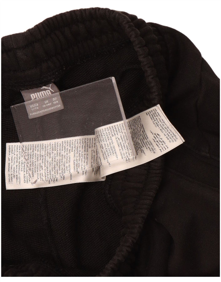 Pantaloni da tuta con grafica PUMA da ragazzo, pantaloni da jogging, 13-14 anni, poliestere marrone