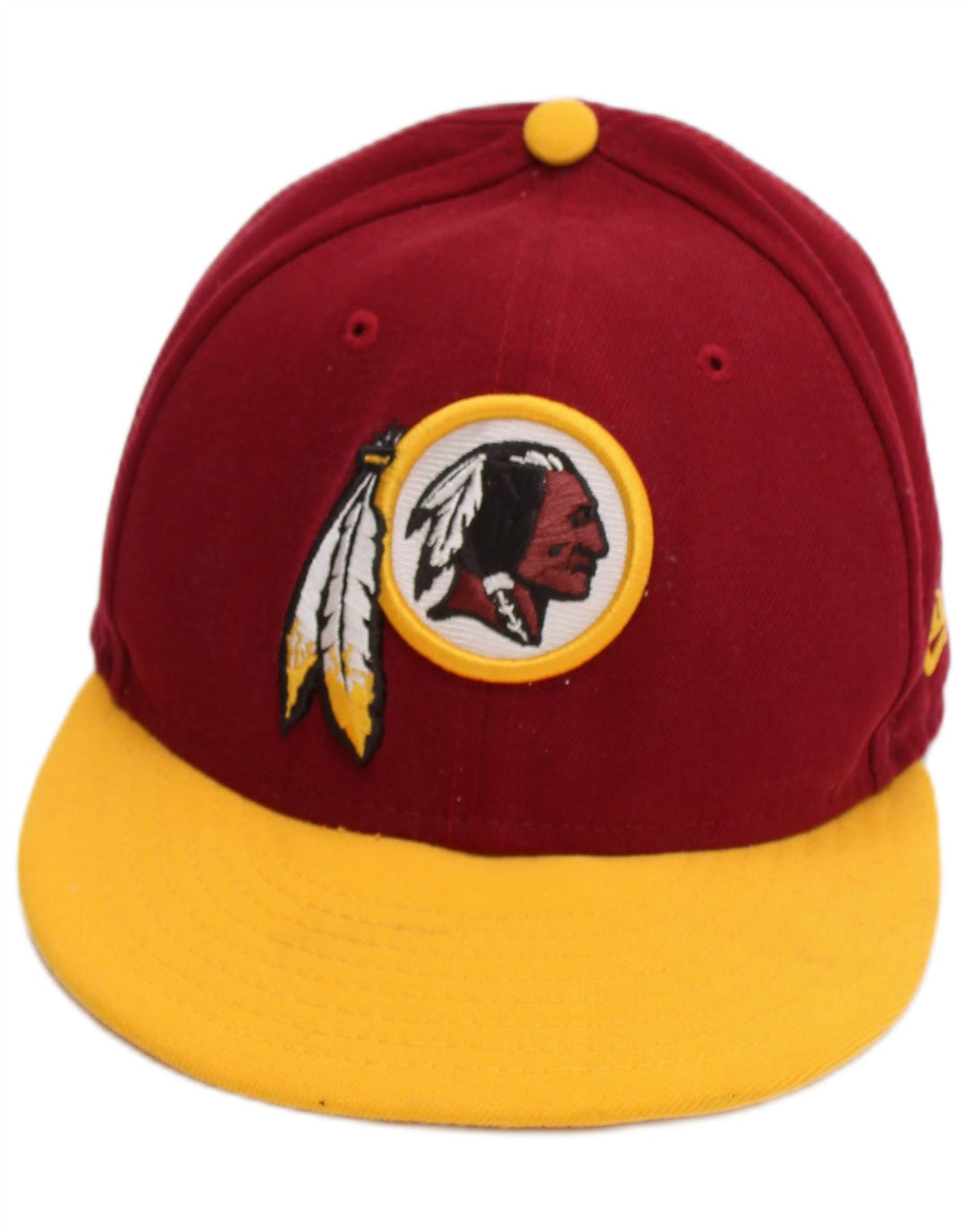 Berretto da baseball grafico da uomo New Era in poliestere color block bordeaux medio